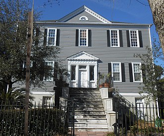 While serving as intendant of Charleston, Dawson lived at 84 Bull Street, Charleston, South Carolina. 84 Bull.JPG