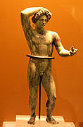 Statuette of the Apollo Lykeios type, Museum of the Ancient Agora of Athens (inv. BI 236)