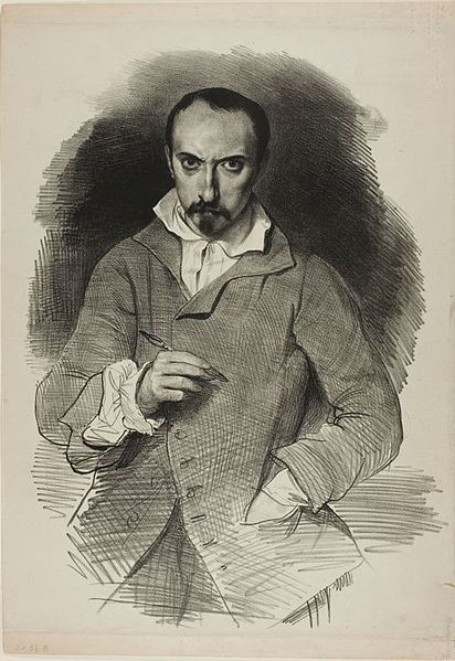 File:Achille Devéria-Self-Portrait, c. 1835.jpg