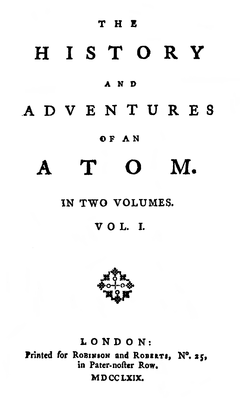 First edition title page Adventures of An Atom 1st ed.png