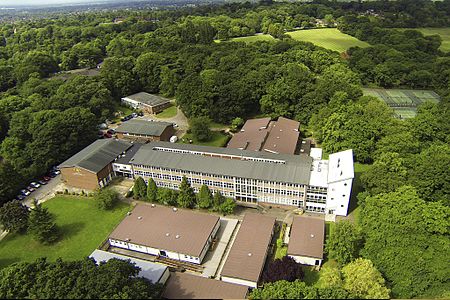 Aerial Photo Bentley Wood