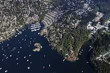 Vancouver Island, fotografia aerea