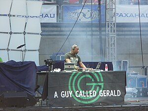 A Guy Called Gerald at the festival