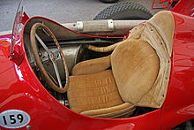 Interieur van de Alfa Romeo 159.