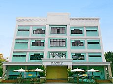 The Dr. Alfonso A. Uy - Student Building was donated by Alfonso A. Uy, the first president of the Filipino-Chinese Chamber of Commerce and Industry from Visayas and Mindanao. Alfonso A. Uy Student Union Building of Central Philippine University.jpg