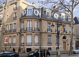 <span class="mw-page-title-main">Embassy of Ukraine, Paris</span>