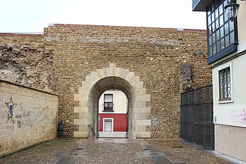 Arco de San Albito por dentro.