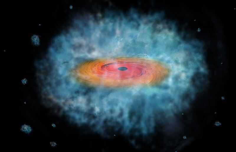 File:Artist’s impression of supermassive black hole seed.jpg