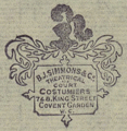 B. J. Simmons & Co. Stamp.gif