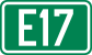 Kaseta do oznakowania reprezentująca E17