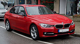 BMW 320d Sport Line (F30) - Frontansicht, 26. februarie 2012, Wülfrath.jpg