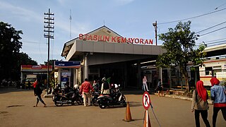 Kemayoran railway station railway station in Indonesia