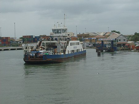 The Banjul ferry. Banjul ferry.jpg