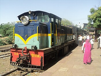 Narrow gauge locomotive in Bari