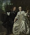 „Abraham del Court ir jo žmonos Maria de Kaersgieter portretas “ (1654, Boijmans Van Beuningen muziejus, Roterdamas)