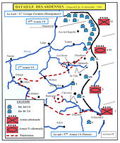 Bataille Des Ardennes: Notions préliminaires, Situation des Alliés début décembre 1944, Situation des Allemands début décembre 1944
