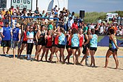 Deutsch: Deutsche Beachhandball-Meisterschaften 2022; Tag 3: 7. August 2022 – Frauen,Finale, Beach Bazis Schleissheim – Minga Turtles Ismaning 2:1 (20:26, 24:20, 8:6) English: German Beach handball Championships; Day 3: 7 August 2022 – Women Final – Beach Bazis Schleissheim Vs Minga Turtles Ismaning 2:1 (20:26, 24:20, 8:6)