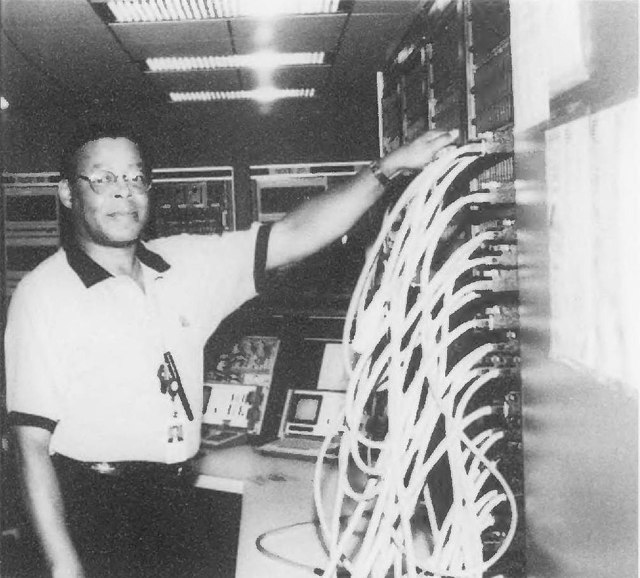 Equipment at the Beltsville Information Management Center in 1998