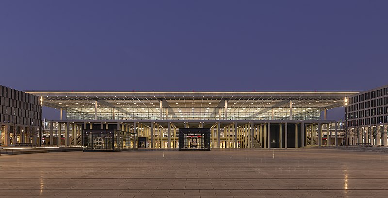 File:Berlin Brandenburg Airport at night.jpg