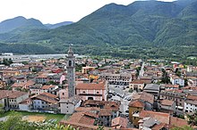 Vue générale sur la ville.