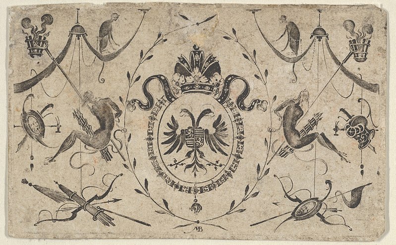 File:Blackwork Design for Goldsmithwork with the Coat of Arms of a Bishop MET DP837102.jpg