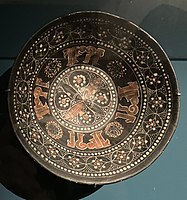 Decorated bowl. Afrasiab (Samarkand), 11th century.[79]