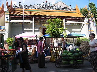 <span class="mw-page-title-main">Guanyin Gumiao Temple</span> Buddhist temple in Yangon, Myanmar