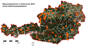 Vorschaubild für Liste österreichischer Brauereien