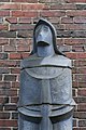 Deutsch: Terrakottaplastik von Ludwig Kunstmann am Siedlungsbau Breitenfelder Straße 80 in Hamburg-Eppendorf. This is a photograph of an architectural monument. It is on the list of cultural monuments of Hamburg, no. 16423.