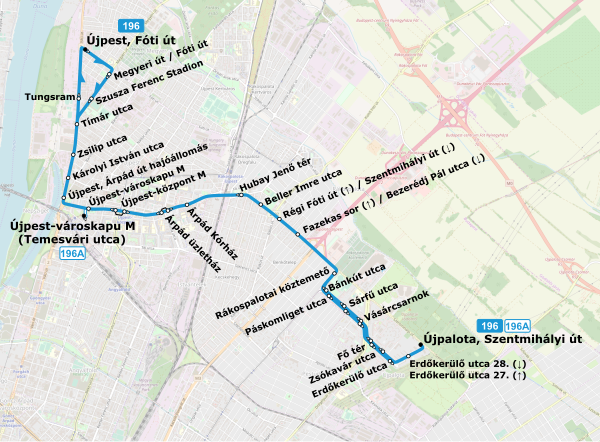 dunakeszi újpest varoskapu busz menetrend 