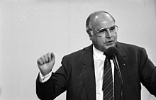 Helmut Kohl, 11. September 1989 (Quelle: Wikimedia)