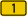 Bundesstraße 1 number.svg