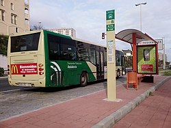 Una muestra del parque móvil utilizado