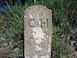 Inscribed with 'CH 23' (Corporation of Hastings). One of 60 supplied by Robert Burchell in 1859, made with York stone.