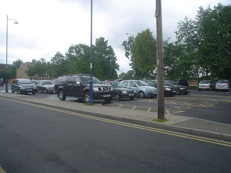 File:Car Park Lostock Hall.JPG