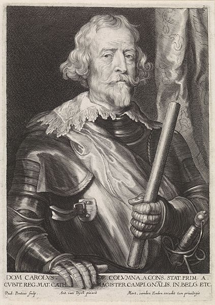 File:Carlos Coloma, engraved by Paulus Pontius after Anthony van Dyck.jpg