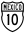 Carretera Federal 10.svg