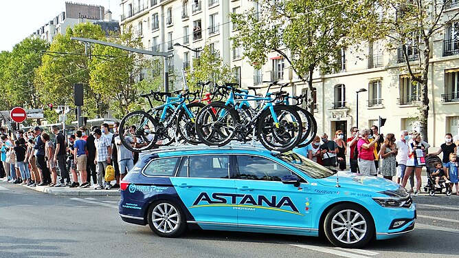 Cars in Tour de France 2020