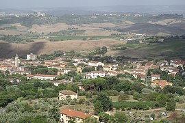 The district of Casciana Terme