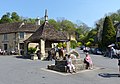 La piazza del mercato di Castle Combe