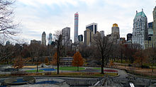 Central Park, New York City, US, designed by Frederick Law Olmsted. Central park manhattan 2 New York photo D Ramey Logan.jpg