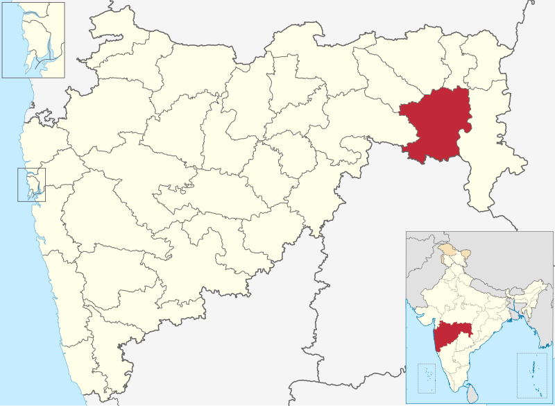 Fil:Chandrapur in Maharashtra (India).svg