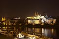 Château de Prague de nuit