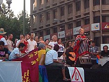 Concert de Chavela Vargas en 2006, à Madrid