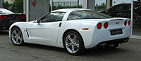 Chevrolet Corvette Coupe Luxury (C6) - Heckansicht, 16. April 2011, Dusseldorf.jpg