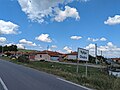 Tchoubra : l'entrée du village