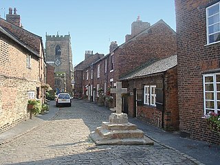 Croston village and civil parish in Lancashire, England