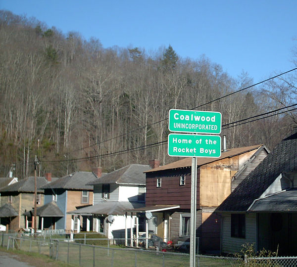 Coalwood, home of the 'Rocket Boys," who experimented with home-made rockets in the 1950s, the subject of the film October Sky