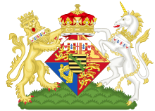 Coat of Arms of Victoria Melita of Edinburgh.svg