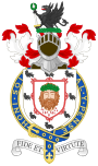 Coat of Arms of William Gladstone, 7th Baronet.svg